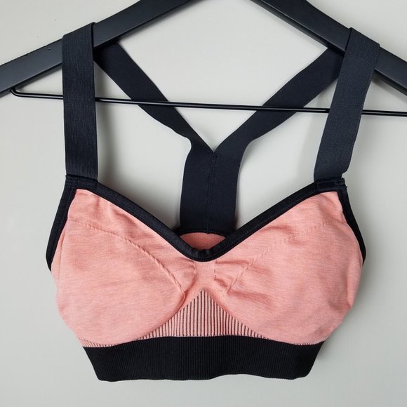 lululemon athletica Other - LULULEMON Hold Your Om Bra | Peach/Black | 2